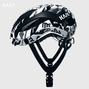 【联名限量版】MAAP x KASK Elemento CCC 联名款骑行头盔 涂鸦黑