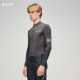 黑色 男士 秋冬新品 Jersey MAAP 骑行服 Emerge 加绒长袖