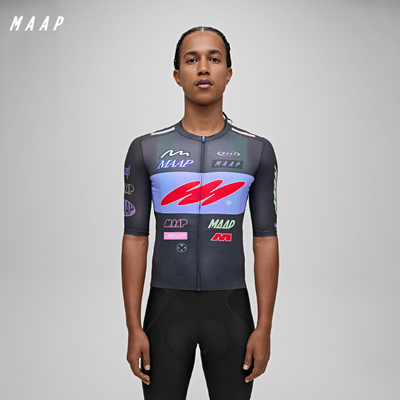 MAAP 男士 Gamma系列 Pro Air 短袖骑行服紧身户外专业骑行上衣