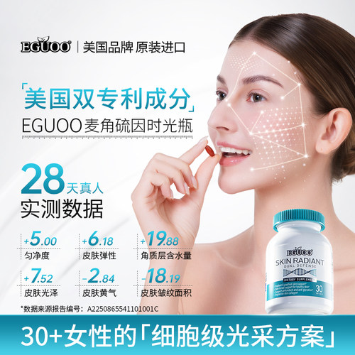EGUOO双抗丸麦角硫因胶囊