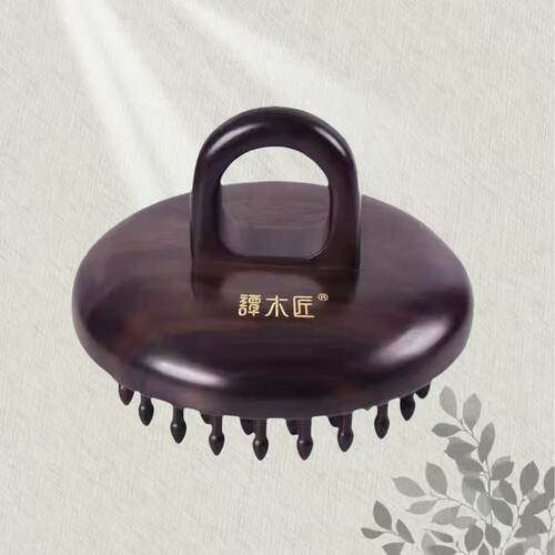 谭木匠HET指环插齿梳黑檀
