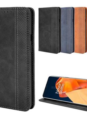 爆款一加9Pro手机壳OnePlus9Pro手机皮套磁吸翻盖插卡保护壳1+9套