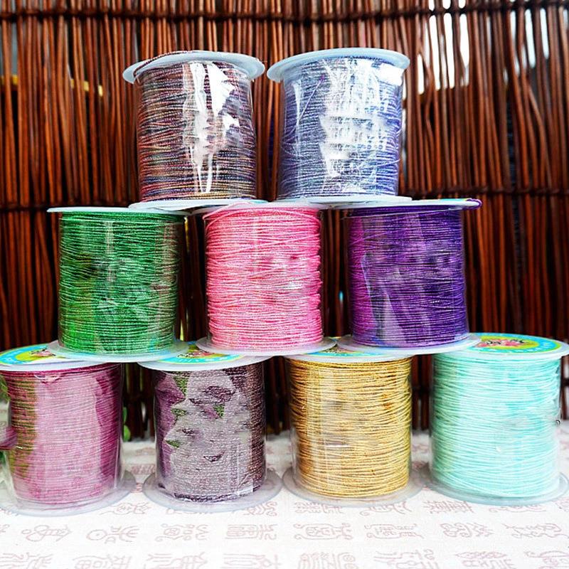 爆款新款耐用结线手工闪线金银丝线亮丝定型线