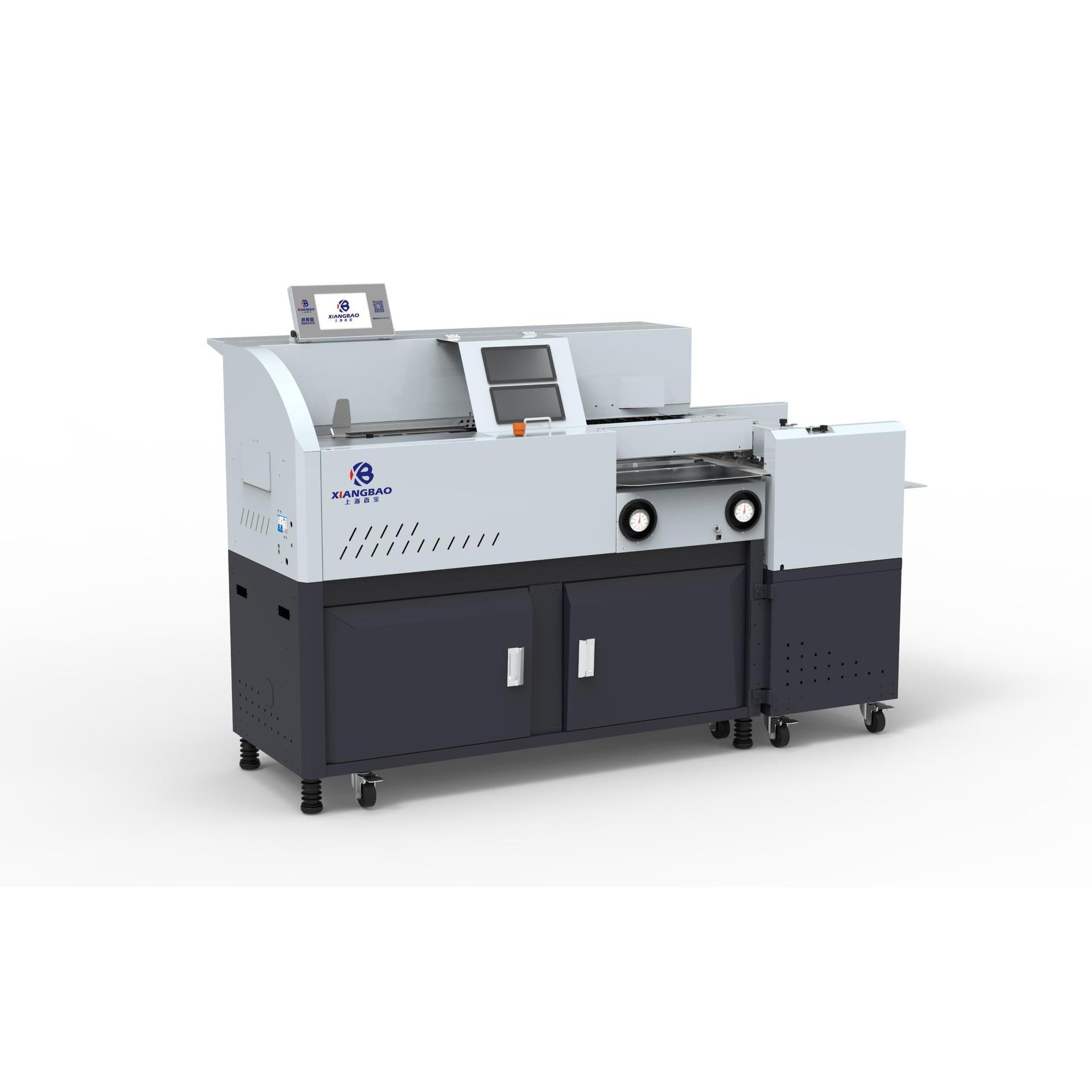 爆款上海XB-AR1000H自动上封面胶装机速度450本/时全自动装订