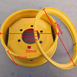 。小装载机铲车轮胎钢圈轮毂825-1620.5/70-1616/70-16轮胎满焊钢