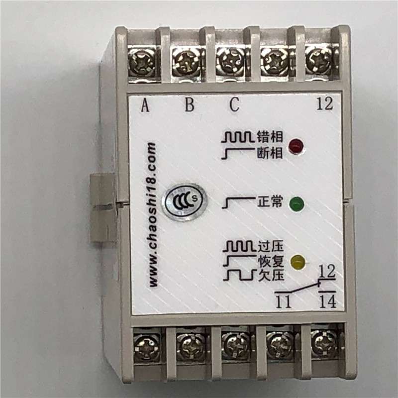 上海超时 电梯相序保护器 ABJ1-22G 断相错相保护器
