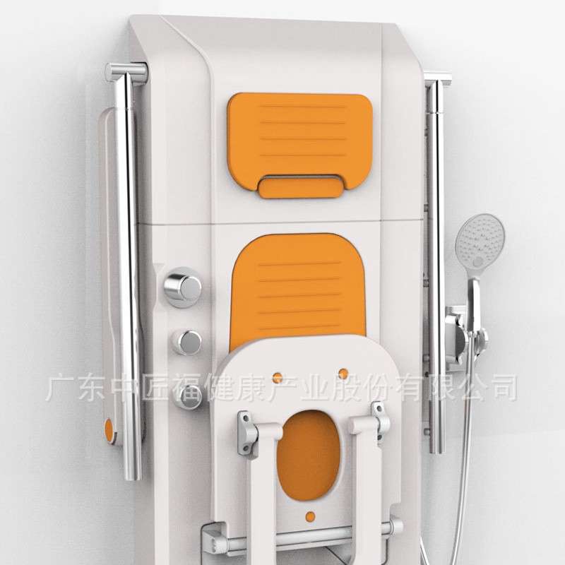 折叠式淋浴座坐立两用轻松洗浴高级淋浴座老人洗澡椅带扶手