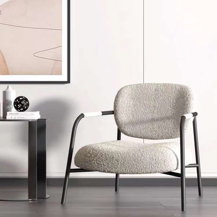 设计师沙发椅子单人椅客厅懒人极简单椅子北欧现代简约阳台休闲椅