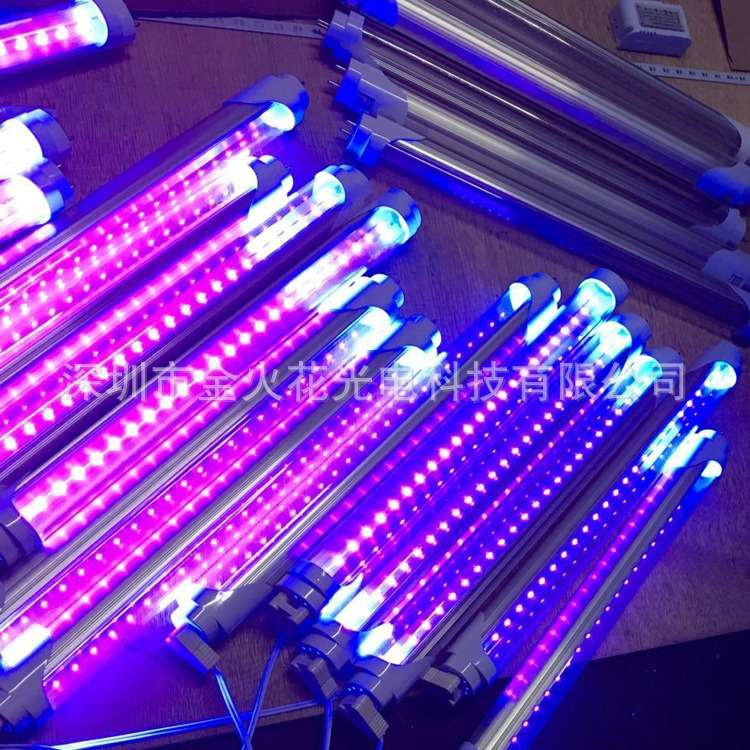 LED UV诱蚊灯 12V杀蚊灯 T8分离灯管 UV诱蚊灯 单端出线接连设备