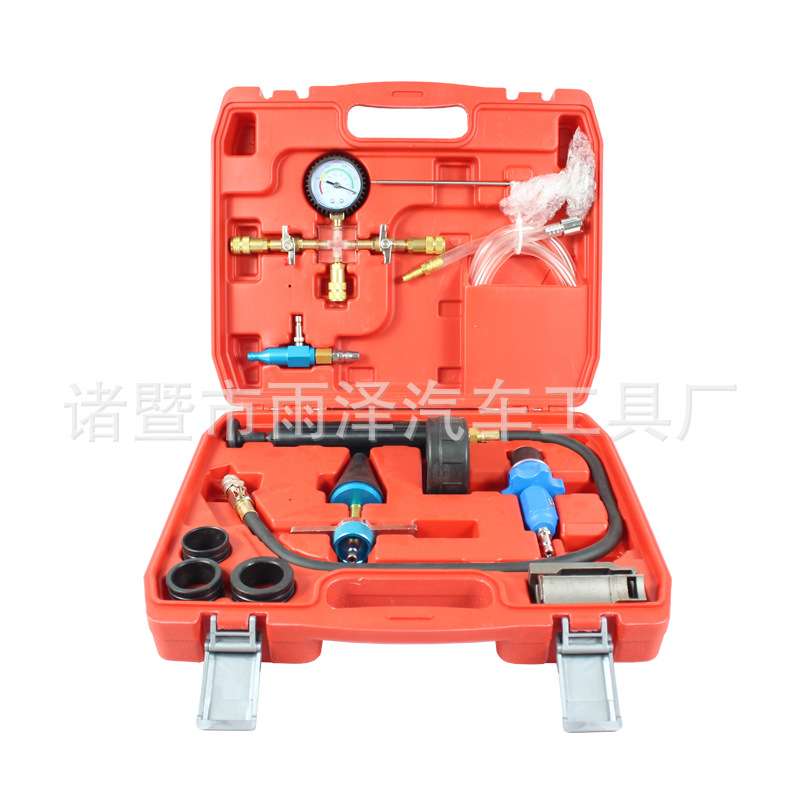汽车水箱打压测漏检试漏仪工具防冻冷却液真空加注打压更换器工具