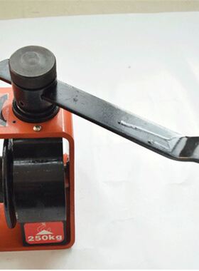 新品厂销促卷扬机自锁手摇t绞盘涡轮蜗杆卷扬机附煞车重型手摇绞