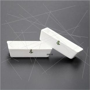 极速铁锚陶瓷刚玉挥发灰皿灰分77瓷舟带盖M子坩埚方舟罗加粘结马
