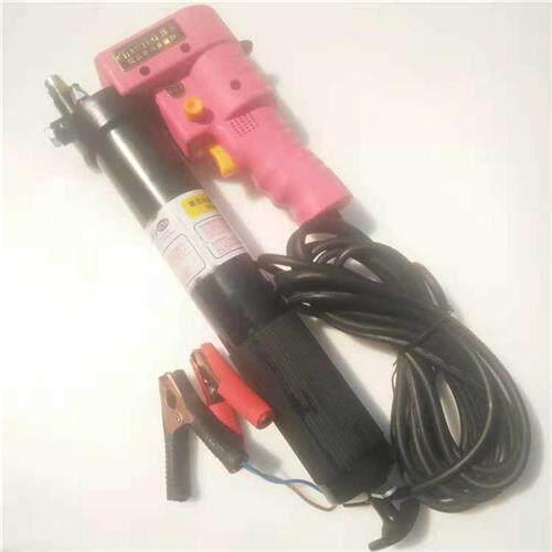 极速高压电动黄油枪12v2r4v全自动可携式挖土机打奶油600cc注油器