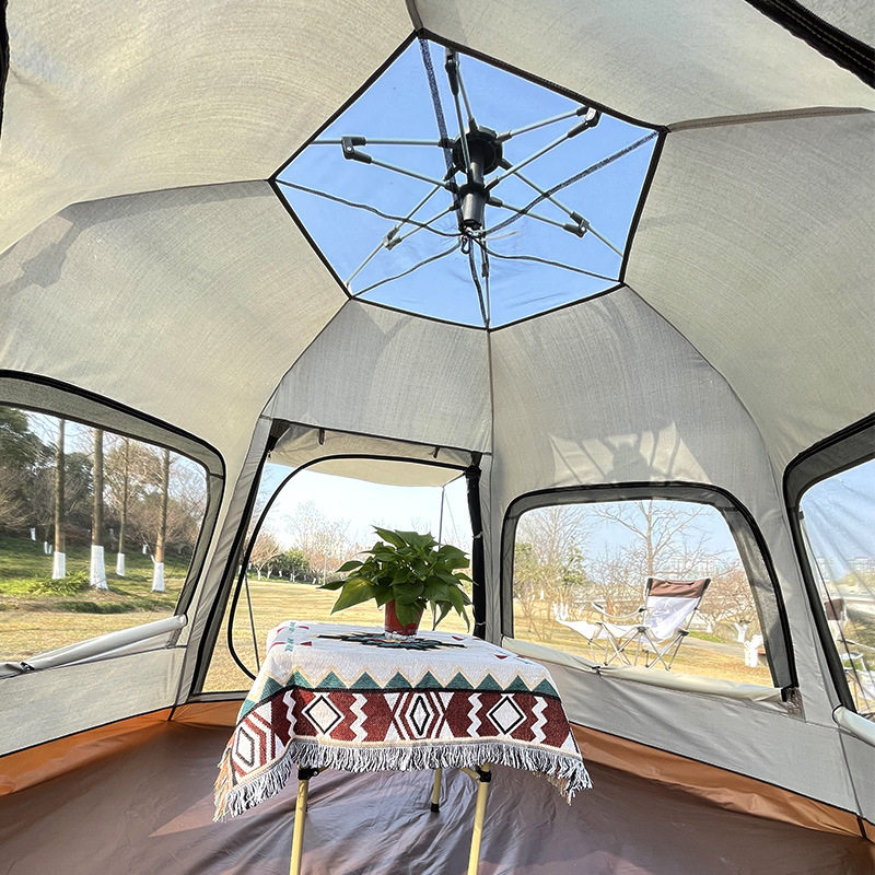 极速户外帐篷全自动六角帐篷防雨露营野外帐篷R野营可携式公园帐,户外/登山/野营/旅行用品,天幕,淘宝优惠券,粉丝福利购,淘宝优惠卷