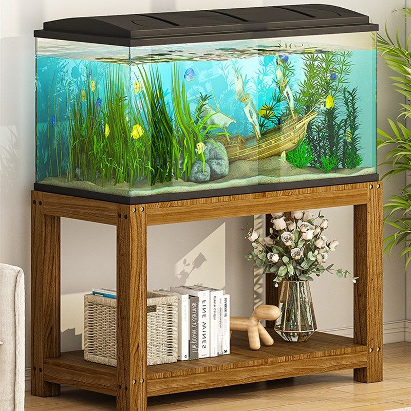 极速鱼缸架鱼缸底柜水族箱柜子鱼缸承重底座无漆实木W质多层置物,宠物/宠物食品及用品,底柜/落地缸,淘宝优惠券,粉丝福利购,淘宝优惠卷