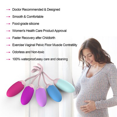 极速Kegel Balls Exerciser VaginBal Dumbbell Matel Silicone S