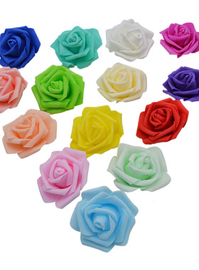 极速20Pcs 6cm iBig PE Foam Roses Artificial Flower Heads For