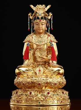 极速三宵娘娘神像庙里云霄琼霄碧霞三仙H姑碧宵眼光送子娘娘全铜