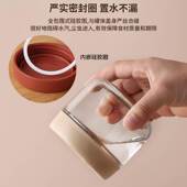 极速德国香料玻璃子圆形密封厨房干辣椒花椒香Q料收纳盒调料防潮