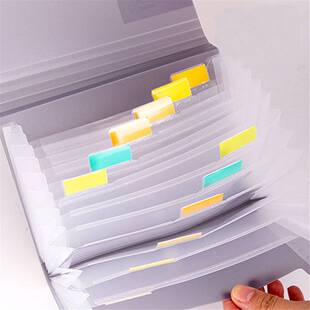 极速1pc Plastic lA6 File Folder Document Organizer Receipt F