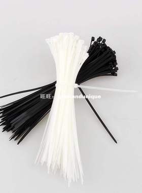 极速3x200mm nylonm plastic cable ties zip fasten wire wrap s