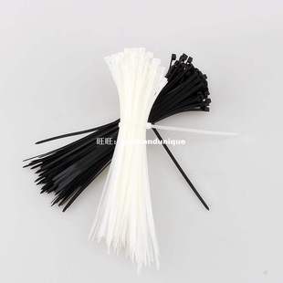 极速3x200mm nylonm plastic cable ties zip fasten wire wrap s
