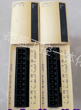 极速施耐德PLCi模块TWDALM3LT 模拟量输入输出模块 拆机件少端子