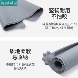 极速Pet silica gel ntable mat dog bowl cat bowl mat water bo