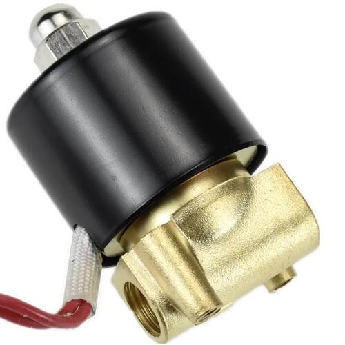 新品常闭铜A电磁阀水阀气阀W025-018电2磁控制阀2Q分开关阀 220V