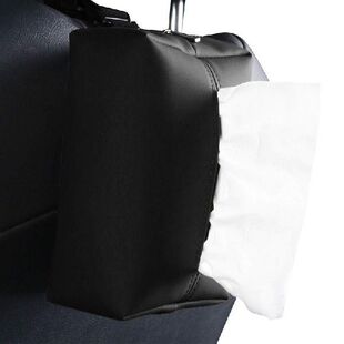 Holder Nappa Leather 新品 Case Car BackseatO Tissue