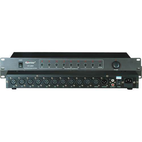 海天HT-280010路智能会议混音器/集线器/混音器/海天话筒集线器