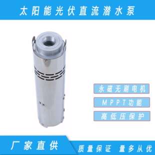 新款24v36v太阳能光伏潜水泵NS243T-120家用灌溉抽水螺杆泵