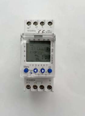 2ChannelTimer可编程时控开关AHC812可编程定时开关220V16A