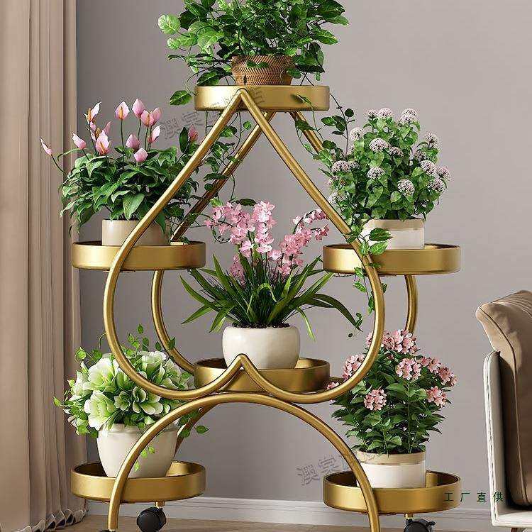 花架子客厅落地式新款置物架阳台多层铁艺绿萝植物摆放花盆花架,纺织面料/辅料/配套,纺织机械配件,淘宝优惠券,粉丝福利购,淘宝优惠卷