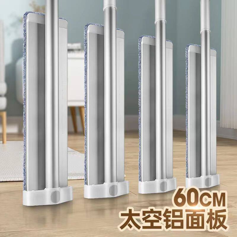 2025新款家用一拖净免手洗海绵吸水胶棉卫生间拖把头墩地拖布神器