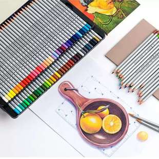 72色油性彩铅7100美术油性彩色铅笔72色绘画设计彩铅美术绘画油底