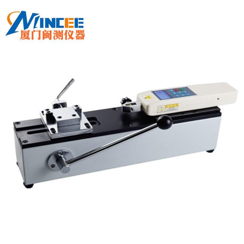 AMH-500手动卧式测试台测力计支架数显推拉力计机架不含推拉力计