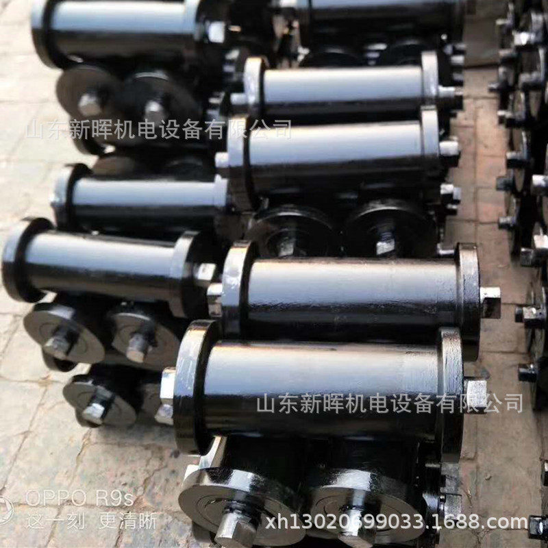 矿用地滚 铸钢地轮优惠 铸钢地辊 钢丝绳地滚轮包邮 焊接托绳轮