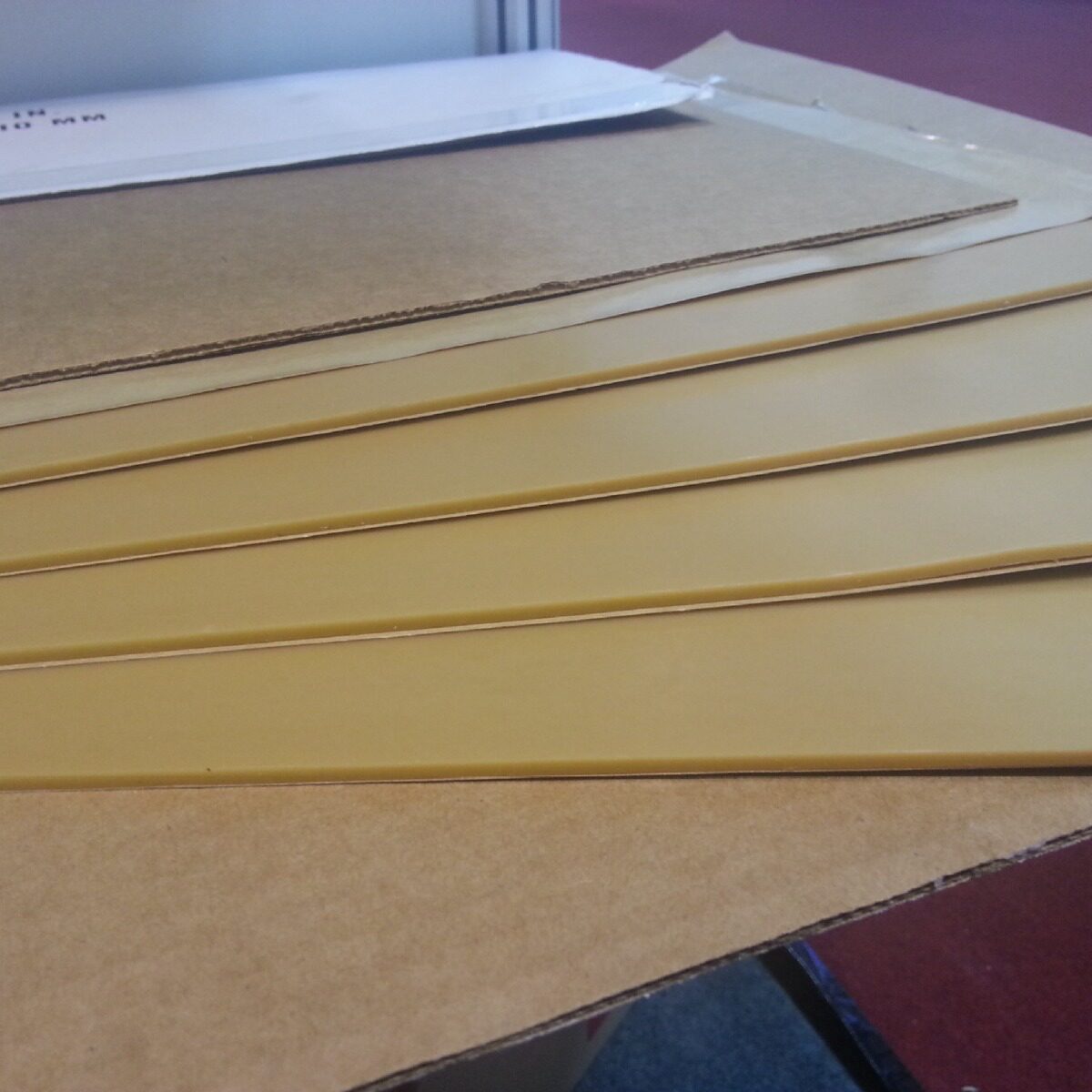 FREEMAN蜡片5mm厚度 模具成型玻璃钢双面光产品定厚蜡片3片/盒