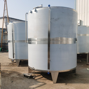 永盛制造10吨不锈钢储存罐 304储酒罐 立式卧式加厚酿酒设备销售