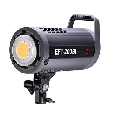 。金贝LED摄影灯EFII200BI直播灯补光灯常亮视频影视微电影拍摄人