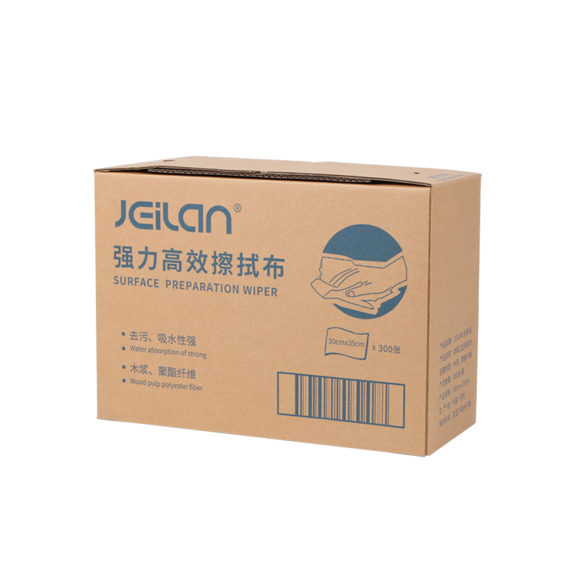 JEILAN洁弈澜盒装工s业无尘擦拭布吸油吸水不掉毛屑高效清洁无尘