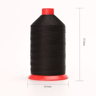 THREAD NYLON BONDED 16盎司 6.6 超高强力黑色尼龙邦迪线840D