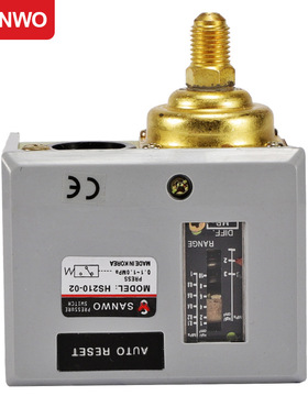 SANWO压力开关HS210压力控制器机械式压力开关三和气动气压开关