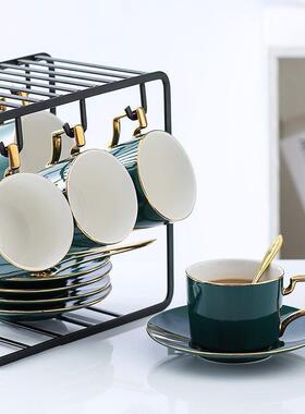 European coffee cup and saucer set, afternoon tea set