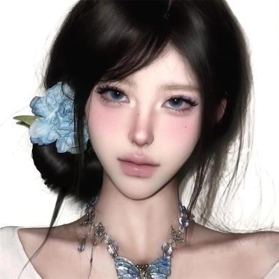 春夏小花~纯欲风牡丹花发夹