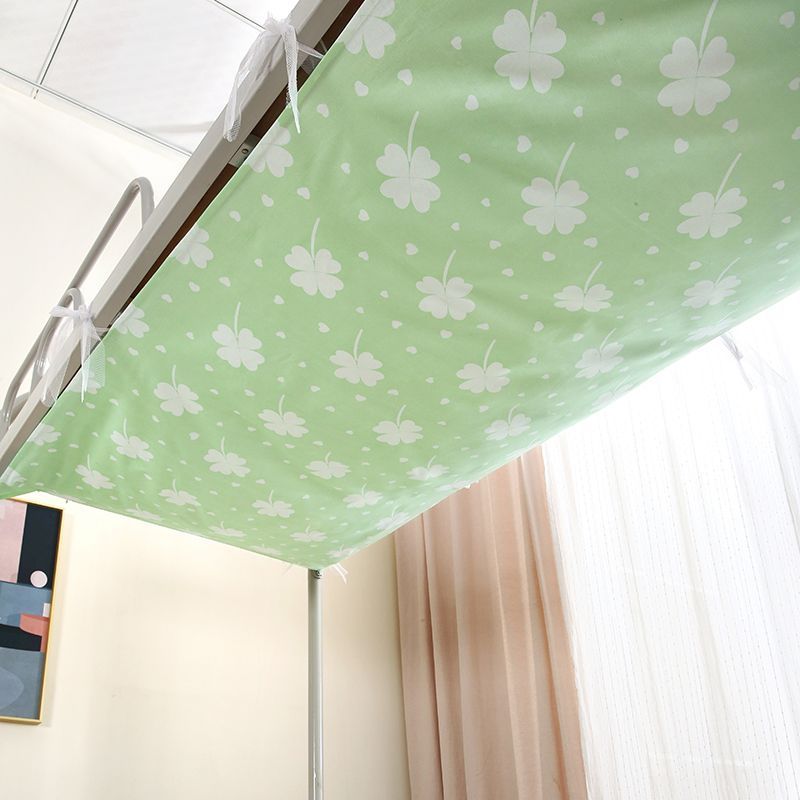 大学生寝室床帘顶部挡灰遮光布宿舍下铺防尘上铺顶盖架子床布盖