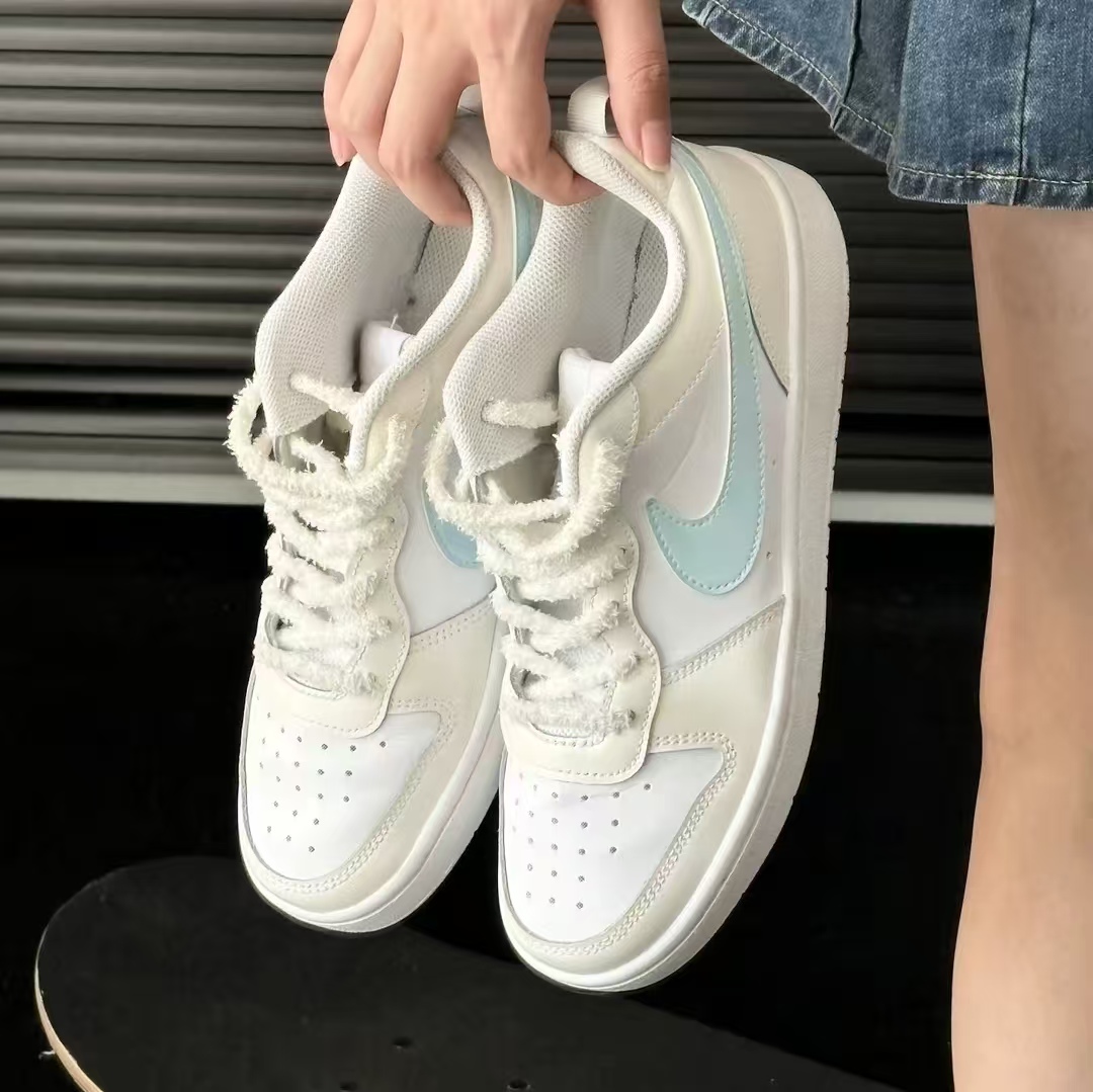 【定制球鞋】Nike Court Borough 甜酷 防水 樱粉猫爪 板鞋