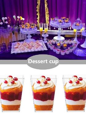160ml Dessert Clear Cup Non-toxic Tasteless Mini Dessert