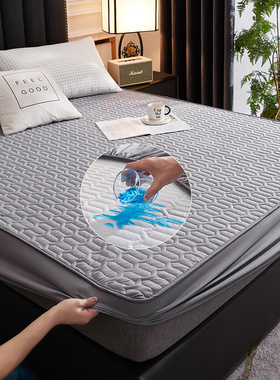 Waterproof Bed Sheet,Mattress Pad Protector Cover,Breathable